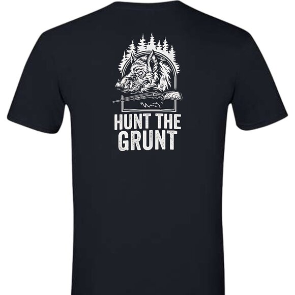 Hunt The Grunt Hog Hunting T Shirt - Picture 9 of 10